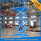 1.5T 3.8M Material Lift Platform Warehouse Hydraulic Cargo Scissor Lift CE TUV