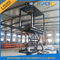 6T 3M Double Deck Car Parking System , Underground Hydraulic Scissor Car Lift For 2 Cars TUV